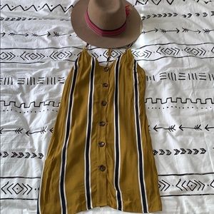 Kariella Striped Button Down Dress
